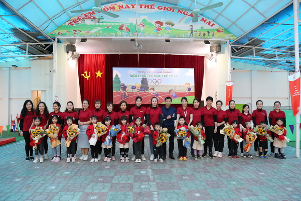 TRƯỜNG MẦM NON LÁNG THƯỢNG TỔ CHỨC NGÀY HỘI THỂ DỤC THỂ THAO NĂM HỌC 2022 - 2023 CHO HỌC SINH
