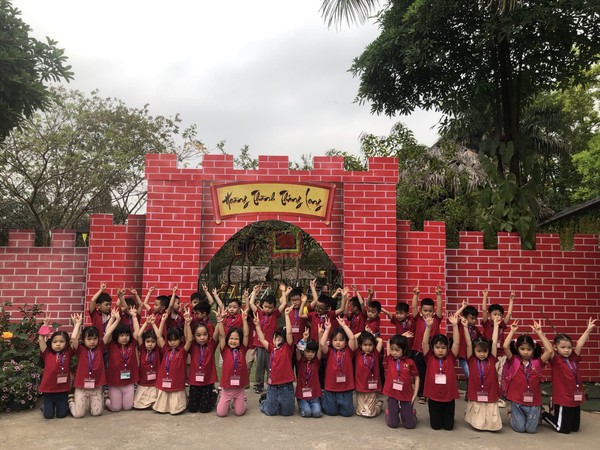 TRƯỜNG MẦM NON LÁNG THƯỢNG TỔ CHỨC  HOẠT ĐỘNG NGOẠI KHÓA CHO CÁC CON HỌC SINH