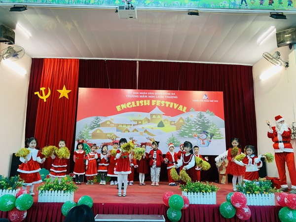 TRƯỜNG MẦM NON LÁNG THƯỢNG TƯNG BỪNG TỔ CHỨC NGÀY HỘI TIẾNG ANH - ENGLISH FESTIVAL