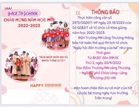 truong mam non lang thuong chao mung nam hoc moi 2022 2023 - truong mam non lang thuong