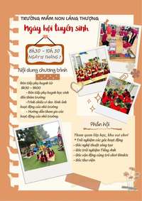 truong mam non lang thuong thong bao ngay hoi tuyen sinh nam hoc 2025 2026 - truong mam non lang thuong